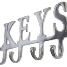 Comfify Key Holder "Keys" - Wall Mounted Key Holder - 4 Key Hooks Rack