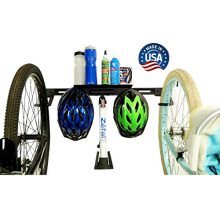 Koova 2-Bike Wall-Mount Storage Rack - Garage Hanger for Big-Tire Cruisers