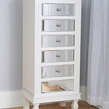 Hives and Honey Hives & Honey Ava Jewelry Armoire, White