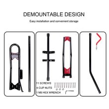 JAPUSOON Bike Rack Upright Bike Storage Stand Adjustable Bicycle Carrier