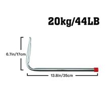 SEVGTY Utility Hooks Garage Hooks Heavy Duty Bike Hooks Ladder Hooks