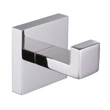 Bath Towel Hook, Angle Simple Solid Metal Bathroom Shower Square Hook Hand Towel Bathrobe Sponges Hanger Kitchen Cabinet Closet Hook Pants And Shirt Holder Polished Chrome, Wall Mounted