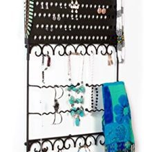 Mango Steam Wall-Mounted Jewelry & Earring Organizer