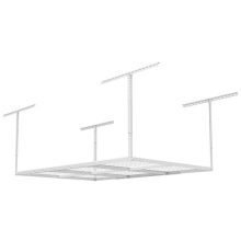 FLEXIMOUNTS Storage Rack, 4 x 6 ft, White