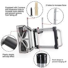Heavy Duty Arm Garage Storage/Utility Hooks with EVA Protector by Ihometech