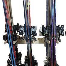 Premium Wall Mounted Ski/Snowboard Storage | Holds up to 6 Pairs of ski's