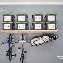 DIY Rhino Shelf Garage Shelves