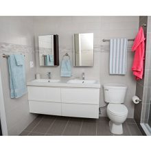AmazonBasics Bathroom Hardware Set, 5 Piece
