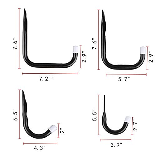 Aunifun Heavy Duty Garage Storage Utility Hooks, Wall Mount Organizer
