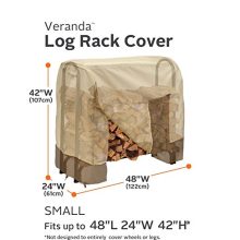 Classic Accessories Veranda Log Rack Cover, 4-Feet