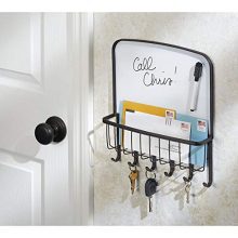 Metal Wall Mount Entryway Organizer: Declutter and Decorate