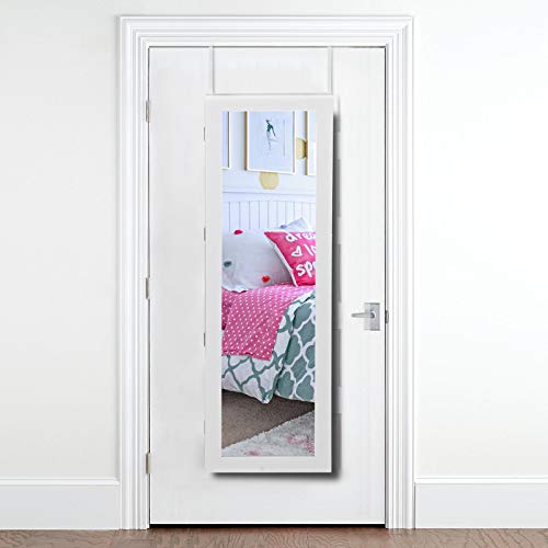 ZenStyle Jewelry Armoire Lockable Wall/Door Mounted Jewelry Organizer