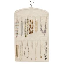 Household Essentials Bracelet and Necklace Hanging Jewelry Organizer
