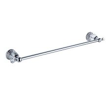 AUSWIND Polish Crystal Towel Bar 23-Inch Chrome Finish Wall Mount Towel Rack