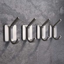 ZUNTO Towel Hook/Adhesive Hooks - Wall Hooks for Hanging Bathroom Stick