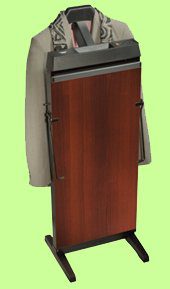 Corby 3300 Pants Press Valet Rich Walnut Wood Effect