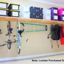 DIY Rhino Shelf Universal Garage Shelves (16 Foot Length, 33.5" Deep)