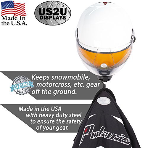 US2U Wall Hooks Coat and Hat Rack - Heavy Duty Wall Mounted Entryway Organizer