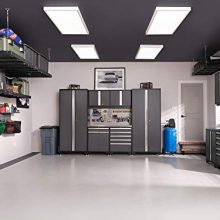 NewAge Products Pro 3.0 Gray 9 Piece Set, Garage Cabinets