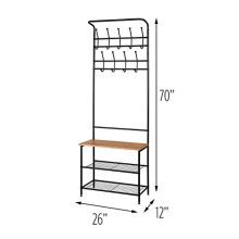 Honey-Can-Do Entryway Storage Valet