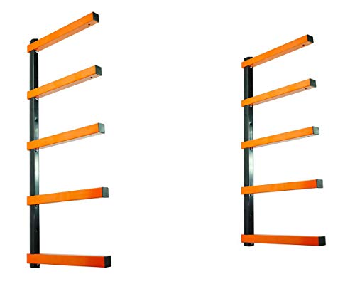 KASTFORCE Lumber Storage Rack 5-Level System 110lbs per Level Lumber Rack