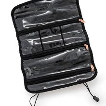 Miamica Women's Jewelry Roll Travel Accessories