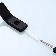 Z metnal Bathroom Single Towel Robe Hook, Space Aluminum Wall Mounted Hanger