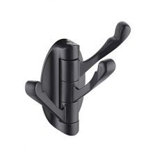 KES SOLID METAL Coat Hook Folding Swing Arm Swivel Hook