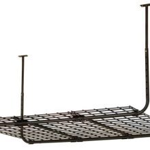 Suncast Wire Ceiling Storage Basket - Hanging Ceiling Storage Mounts