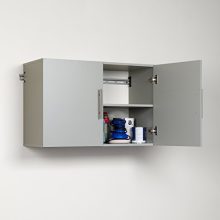 Prepac Hang-Ups Upper Storage Cabinet, 36", Light Gray