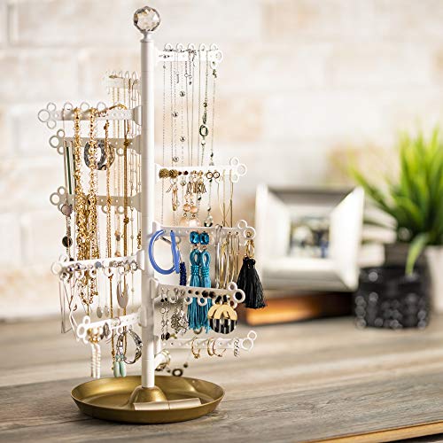 All Hung Up 12-Tier ~ Extra Capacity ~ Earrings (110 Pairs) Necklaces Rings