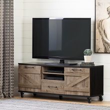 South Shore Valet TV Stand on Wheels