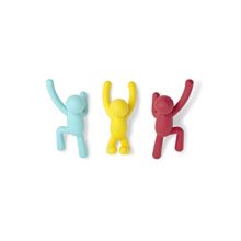 Umbra Buddy Wall Hooks - Decorative Wall Mounted Coat Hooks for Hanging Coats