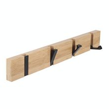 Wall Mounted Coat Hooks JSVER Wooden Coat Rack Modern Urban Design