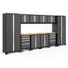 NewAge Products Bold 3.0 Gray 12 Piece Set, Garage Cabinets