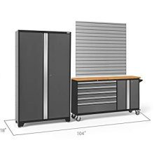 NewAge Products Bold Series 3.0 Red 2 Piece Set, Garage Cabinets