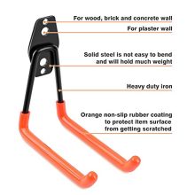 Garage Hooks Heavy Duty, Steel Garage Storage Hooks, Tool Hangers