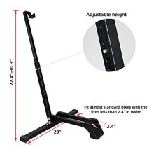 Qualward Bicycle Stand Vertical Bike Rack Adjustable Upright Design