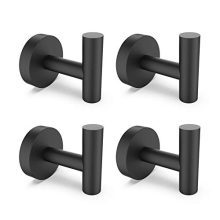 HomGif Towel Robe Hook Wall Mount for Bathroom SUS Stainless Steel