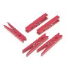 Darice 30029486 Red, Large Size 2 7/8 Inch Clothespins Clothepins, 48 Piece
