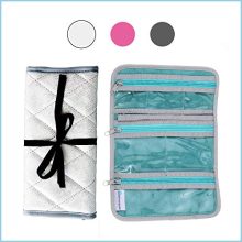 EzPacking Jewelry Roll for Home Organization and Travel/Necklaces