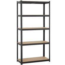 Yaheetech 5 Shelf, 35.4-inch by 15.7-inch by 71-inch Shelving Unit Garage Shelving