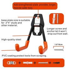 Garage Storage Utility Hooks,Wall Mount&Heavy Duty Garage Hanger & Organizer