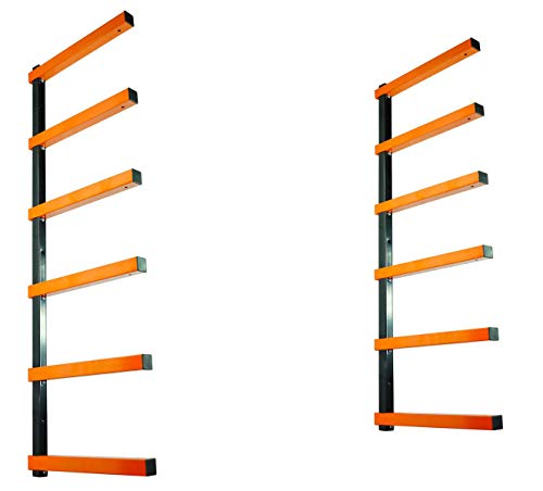 KASTFORCE Lumber Storage Rack 6-Level System 110 lbs per Level