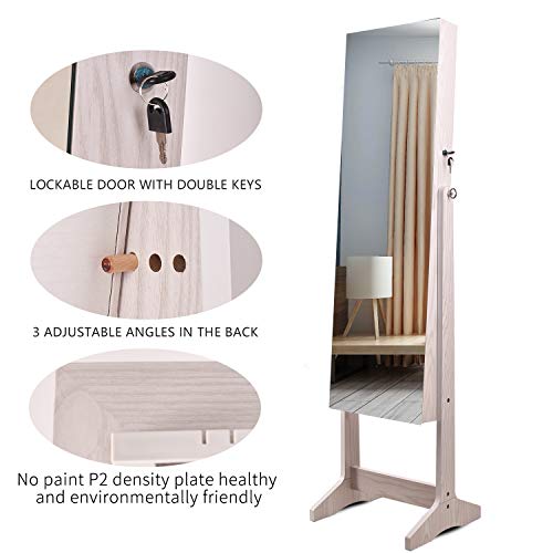 ORAF Jewelry Organizer,Jewelry Armoire Cabinet Standing Jewelry Box