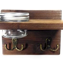 Wall Mounted Wooden Key Holder, Wall Organizer, Key Hook, Coat Rack