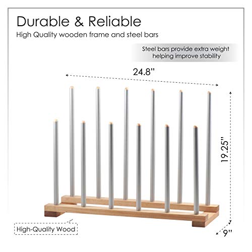 INNOKA 6 Pairs Boot Rack Free Standing Organizer, Easy to Assemble