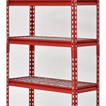 Muscle Rack 5-Shelf Steel Shelving Unit, 30" Width x 60" Height x 12" Length