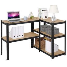 Yaheetech 5 Shelf, 35.4-inch by 15.7-inch by 71-inch Shelving Unit Garage Shelving