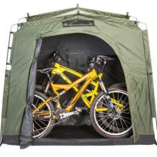 The YardStash III: Space Saving Outdoor Bike Storage, Garden Storage